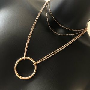 WHAT GOES AROUND // Gold Layered Necklace